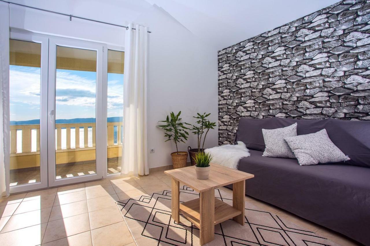 Villa Maslina, With Private 32M2Pool, Panoramic Views On 100Km Coastline, 12 Pax Lokva Rogoznica Ngoại thất bức ảnh